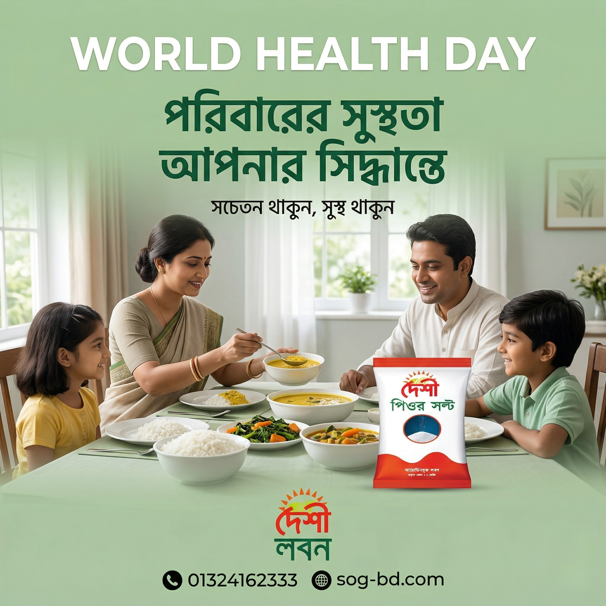 আজ World Health Day।