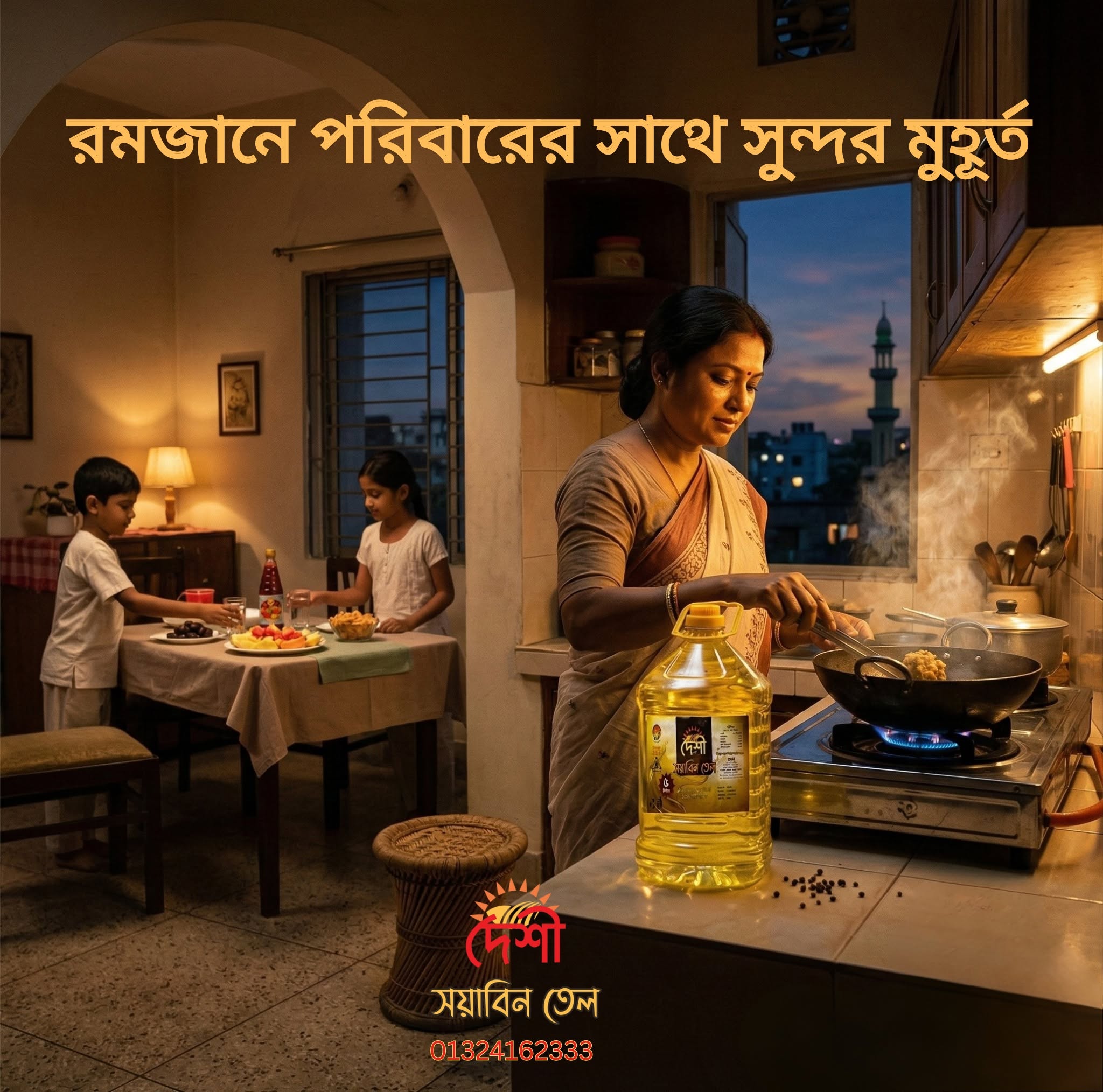রমজান মানেই পরিবারকে সময় দেওয়া।